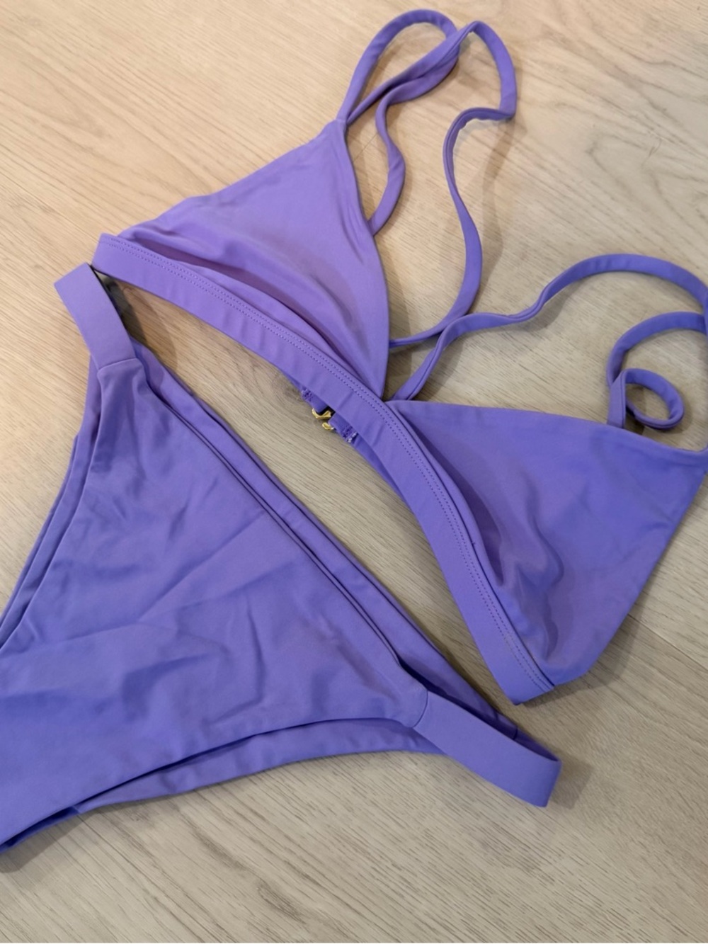 Hulya Swim purple set